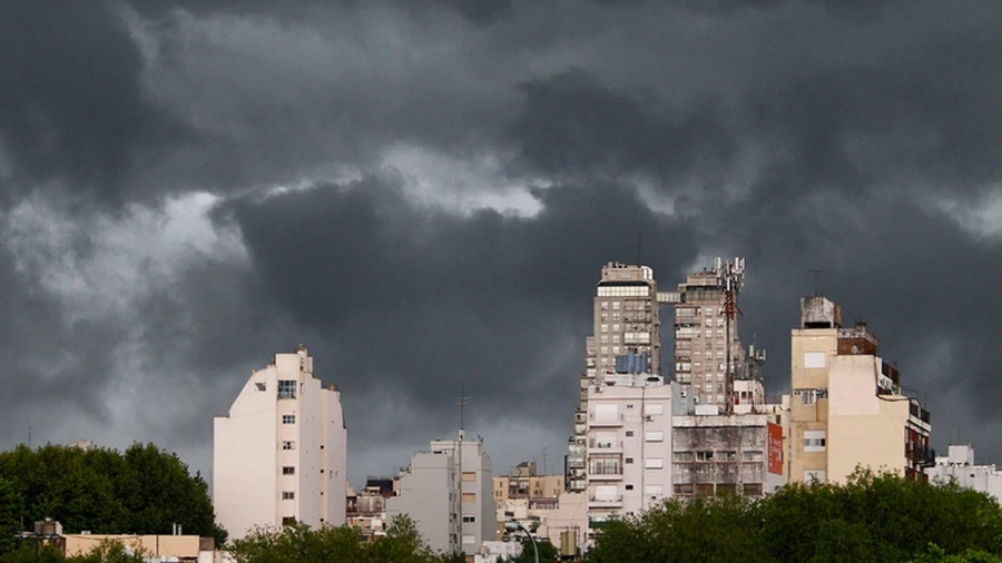 Mañana lluviosa en el AMBA y tormentas fuertes en Entre Ríos, Santa Fe y Córdoba