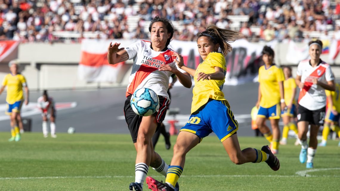 Torneo Femenino: River y Boca empataron en el Superclásico Monumental