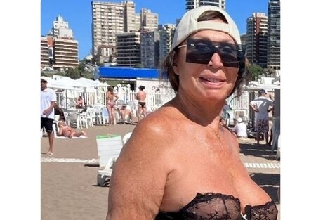Moria Casán reivindicó su foto en bikini y apuntó contra las críticas: «Pise una milanesa y orgasmeé»